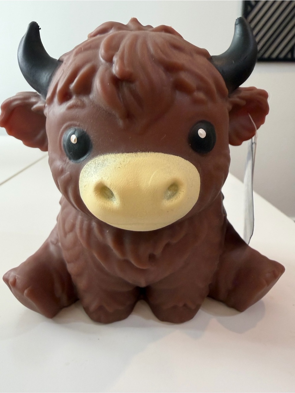 NWT Toymendous Highland Cow Squishy Dark Brown